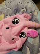 Piżama Kigurumi Kombinezon Jednorożec S