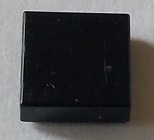 LEGO 3070 Czarna Płytka 1 x 1 6562 2szt