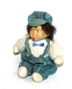 Chłopczyk Nicpoń Lalka Figurka Vintage kolekcjonerska ceramika lata 90te