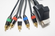 unikalny kabel HD component HQ / 5 x CHINCH - do xbox classic