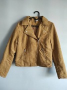 Kurtka ramoneska jasnobrązowa wiosenna cienka H&M rozmiar 38