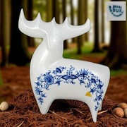 Jeleń łoś Vladimír David Royal Dux Styl brukselski lata 60te