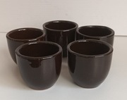 5 kieliszków do jajek vintage