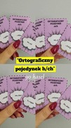 "Ortograficzny pojedynek ch/h" ortografia 