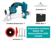 Smarownica Tarownica do Makita 18V bezszczotkowy silnik