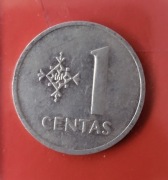 LITWA  Zestaw monet obiegowych  9 szt  od 1 cent  do  5 litów