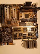 Retro graty, mix, slot 1, Pentium 2 i 3, voodoo2, Sound blaster live