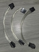 Adapter zasilania CPU 8 pin z 4 pin CPU 20cm