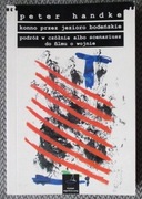 Peter Handke Konno przez Jezioro Bodeńskie Podróż w czółnie do filmu 