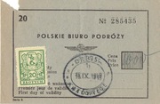 1949r, Katowice, Polskie Biuro Podróży ORBIS 