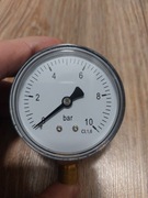MANOMETR TARCZOWY 63 MM DO 10 BAR RADIALNY