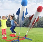 Dziecięca wyrzutnia rakiet na powietrze z pompką zabawka outdoor