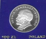 100 ZŁ L. ZAMENHOF -  LUSTRZANKA dostawa GRATIS ZA.01. 