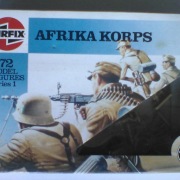 niemiecka piechota Afrika Korps, II wojna światowa, Airfix 01711,1:72