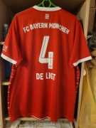 Koszulka sportowa FC Bayern Monachium Adidas 2022/2023 H De Ligt