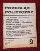 Przegląd polityczny 9 Rok 1987