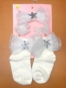 Zestaw skarpetki+opaska+ spinki MIX