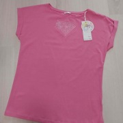 bluza haftowanym diamentem w cyrkonie s/m. bawełna 95%5%elastan