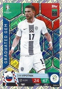 TOPPS MATCH ATTAX EURO 2024 GRADUATED GEM ZAN VIPOTNIK SŁOWENIA SVN 17
