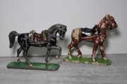 Żołnierzyk koń konie dla husarz hetman potop ułan WP 1939 PRL 2 szt