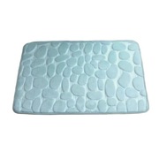 Mata antypoślizgowa do łazienki jasno niebieska