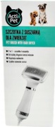 SZCZOTKA Z SUSZARKĄ DLA ZWIERZĄT ACTIV PET 2 W 1