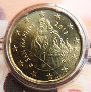 SAN MARINO 2013 20 CENTÓW UNC !!!!!!!!!!