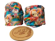 Komplet czapka komin bawełniany Hello Kitty nowość 