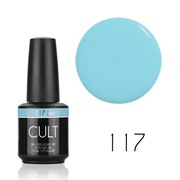 CULT Lakier Hybrydowy 15 ml / UV/LED Gel Colour / Sky 117
