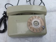 TELKOM RWT TULIPAN TELEFON PRL ZIELONY RETRO ANTYK