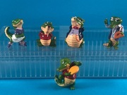 Kinder figurki z serii : Krokodylki - 1991 r - vintage