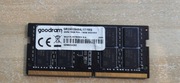 Pamięć 16GB Goodram DDR4 Sodimm 2400Mhz GR2400S464L17/16G