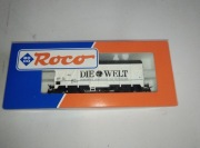 Premium! 2-osiowy wagon kryty Roco jak Märklin H0 Dźwięk! Pudełko! Ideał!