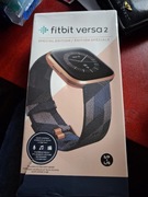 Smartwatch Fitbit Versa 2 niebieski pasek  plus drugi 