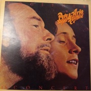 Pete Seeger & Arlo Guthrie Together In Concert EX+ UK 1975 2xlp