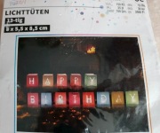 Zestaw 13 lampionów  na Happy Birthday