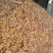 Trociny olchowe odpylone.