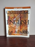 Cambridge English for schools podręcznik do angielskiego