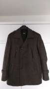Płaszcz męski dwurzędowy rozm. S/M 176/96