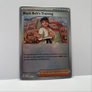 Karta Pokemon TCG Black Belt’s Training PokeballHOLO Prismatic Evolutions