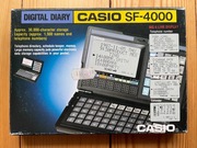 Casio SF 4000 digital diary, organizer, zabytek