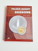 Album na monety obiegowe z lat 2016 - 2019 klaser kolekcjonerski