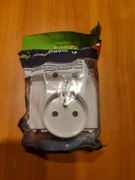 Gniazdo 2x z/u Simon BASIC białe