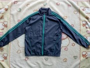 Sportowa szara bluza kurtka wiatrówka Papaya 40 w paski jak nowa