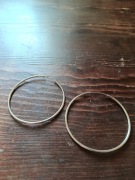 Kolczyki koła srebro