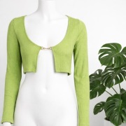 Wdzianko bolerko zielone pull& bear rozm xs