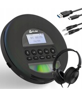 KLIM Nomad – Przenośny odtwarzacz CD + Bluetooth + słuchawki