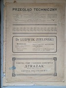 Stara gazeta Przegląd Techniczny / Warszawa 1916r. / Unikat