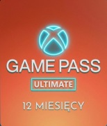 Xbox Game pass Ultimate 12 Miesięcy  / Xbox one / Xbox series XS 