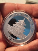 Chińska Panda 30 gramów Srebra 2021